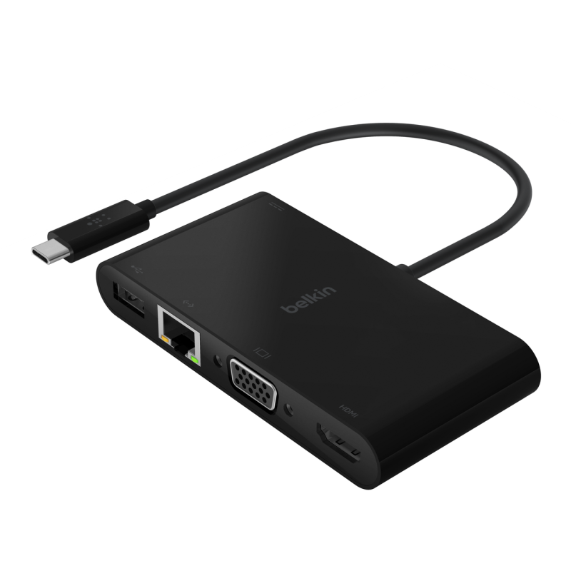 Adaptador multimedia + carga USB-C 100 W Belkin - AVC004BTBK Belkin - 1