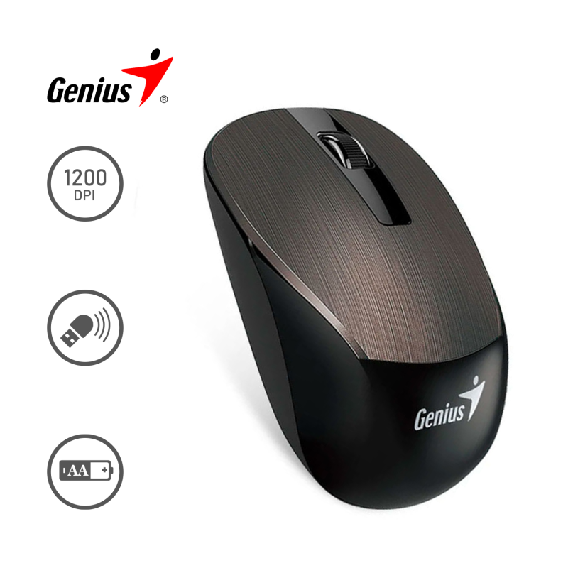 Mouse inalámbrico Genius NX-7015 BlueEye - 31030119102 Genius - 2