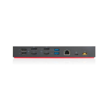 Estación de acoplamiento híbrida USB-C con USB-A ThinkPad - 40AF0135US Lenovo - 2