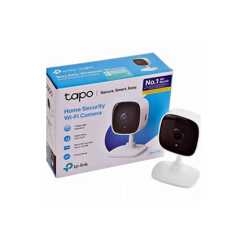 Cámara de seguridad para el hogar con Wi-Fi - TAPO-C100 TP-LINK - 1