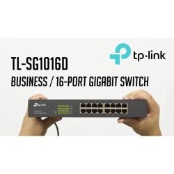 Switch con Base de Montaje de Escritorio de 16 Puertos Gigabit - TL-SG1016D TP-LINK - 2