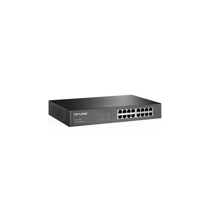 Switch con Base de Montaje de Escritorio de 16 Puertos Gigabit - TL-SG1016D TP-LINK - 3