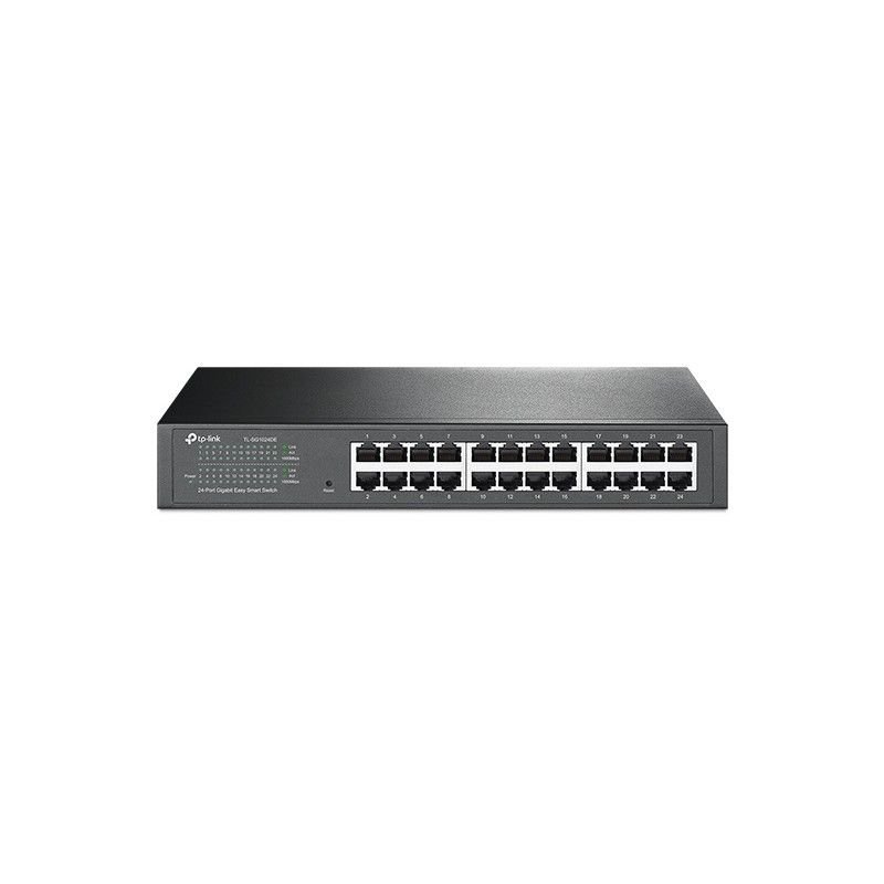 Switch Inteligente Sencillo de 24-Puertos Gigabit - TL-SG1024DE TP-LINK - 1