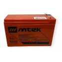 Batería Sellada VRLA AGM Mtek - 12V 7,2AH mtek - 1