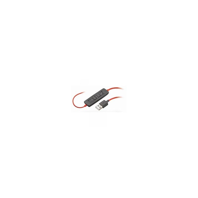 Poly BLACKWIRE C3210 USB-A BLACK (cable largo) BLACKWIRE,C3210 USB-A BLACK (cable  largo)
