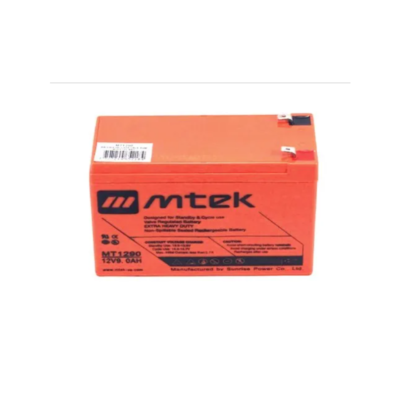 BATERIA SELLADA VRLA AGM MTEK - 12V 9 AH - MT1290 mtek - 1