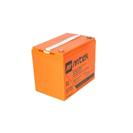 BATERIA SELLADA VRLA AGM MTEK 12V 75 AH - MT12750HR mtek - 1