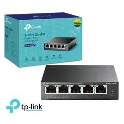 Switch tp-link 5 puertos 10/100/1000mbps poe - TL-SG1005P TP-LINK - 1