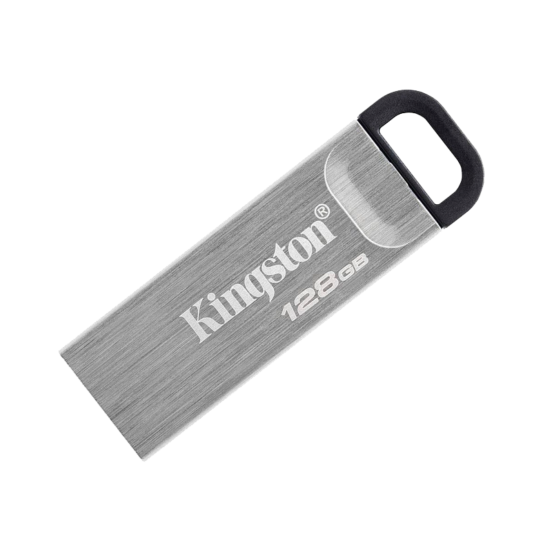 USB 3,2 metálica Kyson200 MBs 128 GB - DTKN/128GB Kingston - 1