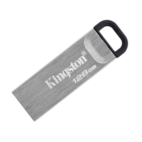 USB 3,2 metálica Kyson200 MBs 128 GB - DTKN/128GB Kingston - 1