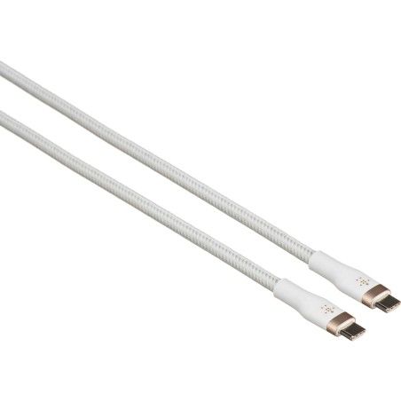 Cable USBC aUSBC ProFlex 2m Fabricado con Silicona Trenzada 2m de longitud - CAB011BT2MWH Belkin - 1