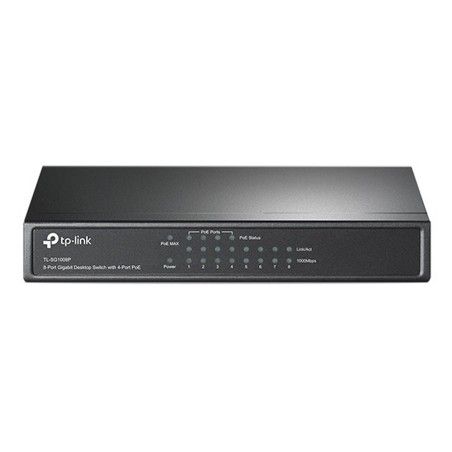 Switch tp-link 8 puertos 10/100/1000mbps poe - TL-SG1008P TP-LINK - 1