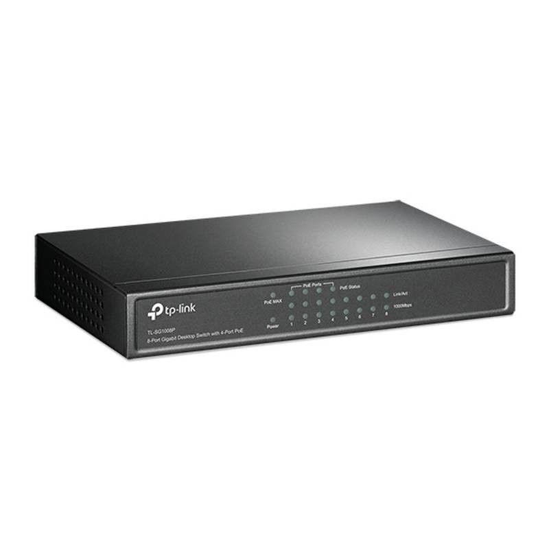 Switch tp-link 8 puertos 10/100/1000mbps poe - TL-SG1008P TP-LINK - 2