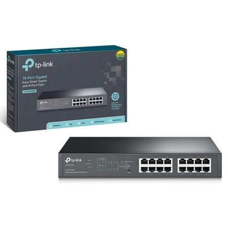 Switch Poe 16 ptos Gigabit Tp-link - TL-SG1016PE TP-LINK - 1