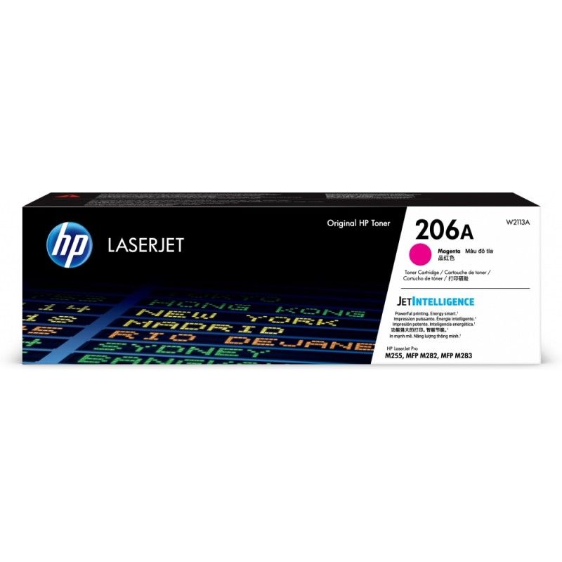 Toner magenta 206 Rendimiento 1.250 paginas Magenta - W2113A HP - 1