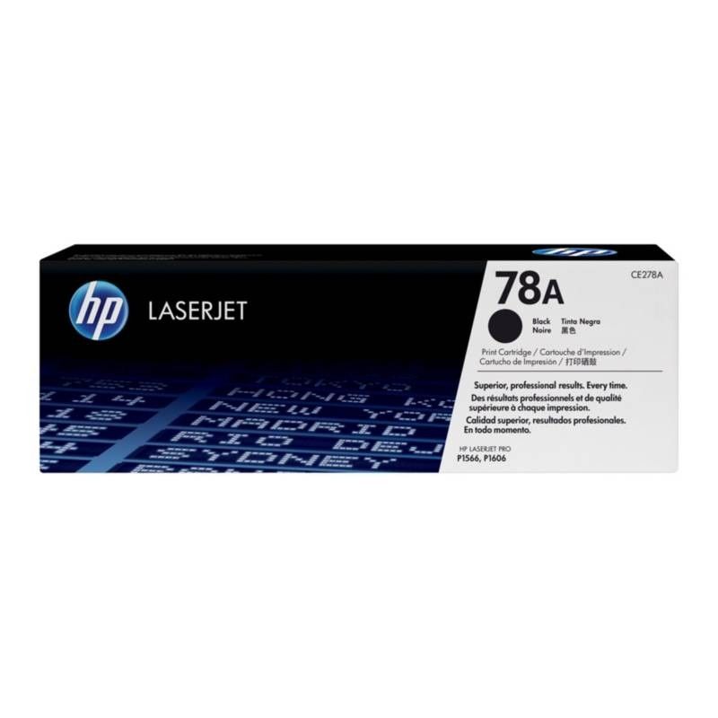 Tóner HP 78A Negro HP LJ P1566/P1606 - CE278A HP - 1