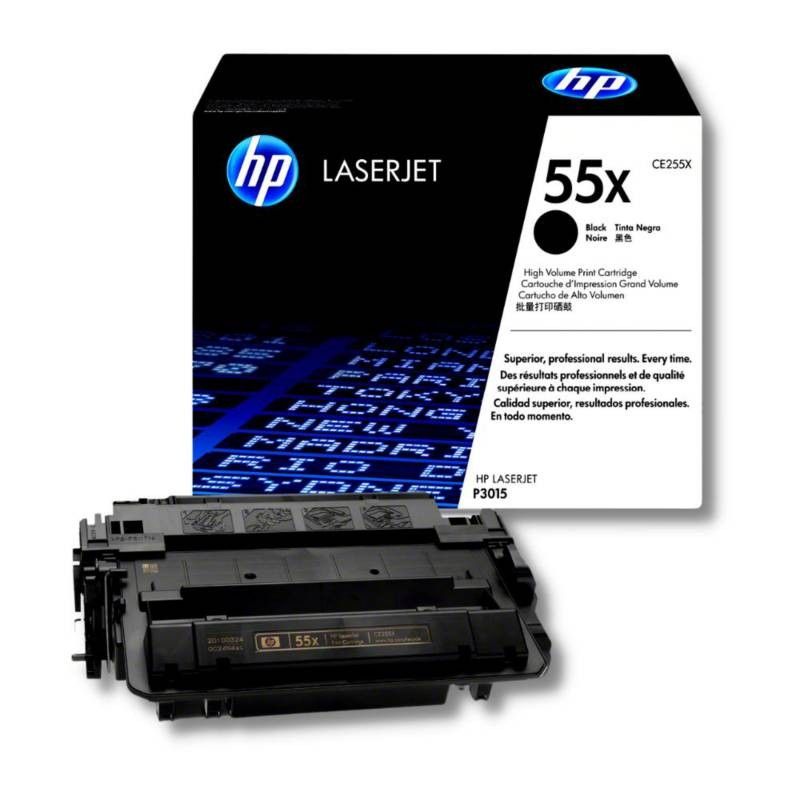 Tóner HP 55X NegroHP LaserJet P3015 - CE255X HP - 1