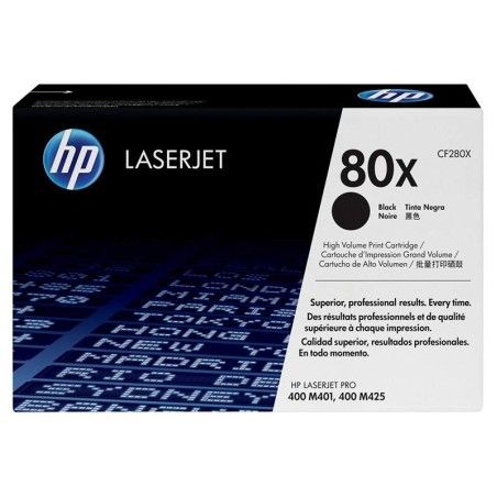 Tóner negro de alto rendimiento HP 80X LaserJet - CF280X HP - 2