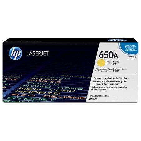 Tóner amarillo HP 650A LaserJet - CE272A HP - 1