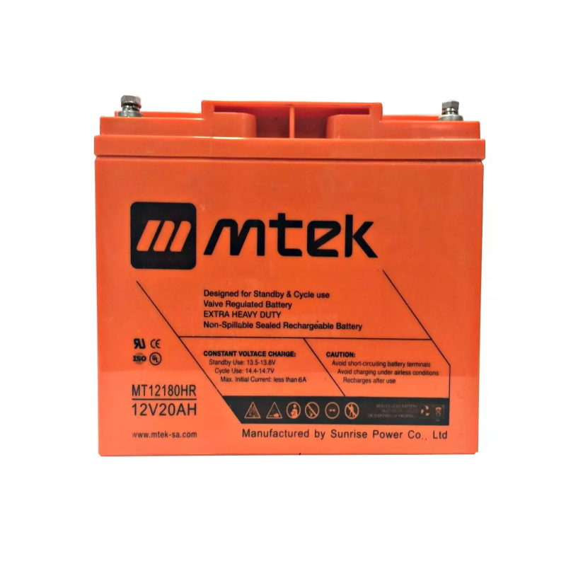 BATERÍAS MTEK 12V-18AH - MT12180HR mtek - 1