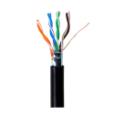 Caja de cable Cat5e FTP Blindado de 152 m para Intemperie Ideal para CCTV y Redes de Datos  color negro - PRO-CAT-5-EXT/500 Link