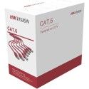 Caja de cable-Hikvision -Categoría 6-305 m-100% Cobre-Gris-Calibre 23-blindado - DS-1LN6U-G Hikvision - 1