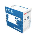 Caja de cable-Hikvision-Categoría 6-Calibre 24-sin blindaje-100% Cobre- 305 m-Blanco - DS-1LN6-UE-W Hikvision - 1