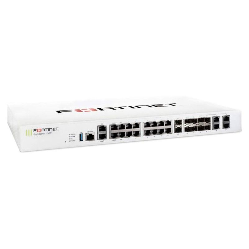 Fortinet FortiGate 100F - Firewall Ultra-Rápido de 20 Gbps para Máxima Protección - USADO Fortinet - 1