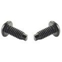Tornillos-Panduit-12-24-13 mm de Largo-Bolsa de 100 Unidades-Racks de 2 o 4 Postes- Acero Negro - S1224-C Panduit - 1