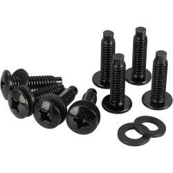 Viti Per Rack 12-24 X 1,3 Cm - Panduit S1224-C - Confezione Da 100 Pezzi (25 Sacchetti Da 4)