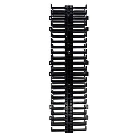 Organizador Vertical Doble para Rack-NetRunner™-Abierto de 45 Unidades-Ancho de 4.9in-Color Negro - WMPV45E Panduit - 2