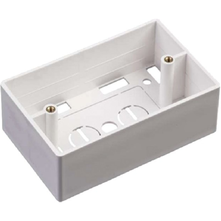 Caja de Pared-LINKEDPRO-Universal-Color blanco-UL, CE y ETL-Para montaje con Placas de Pared -  LP-FP-33 Linked Pro - 1