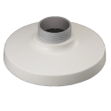 Montaje Adaptador-HANWHA-Tipo Plato-necesario para instalar en Pared o Techo-Aluminio-Color Marfil - SBP-301HM3 SES - 1