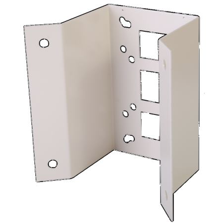 Montaje-EPCOM-Para instalación de cámaras-Chapa de acero laminada-Blanco - SADT-110-CMS-V2 SES - 1