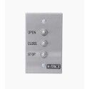 Botonera Triple Compatible Para Portones Abatibles y Corredizos Doorking - 1200-007 SES - 1