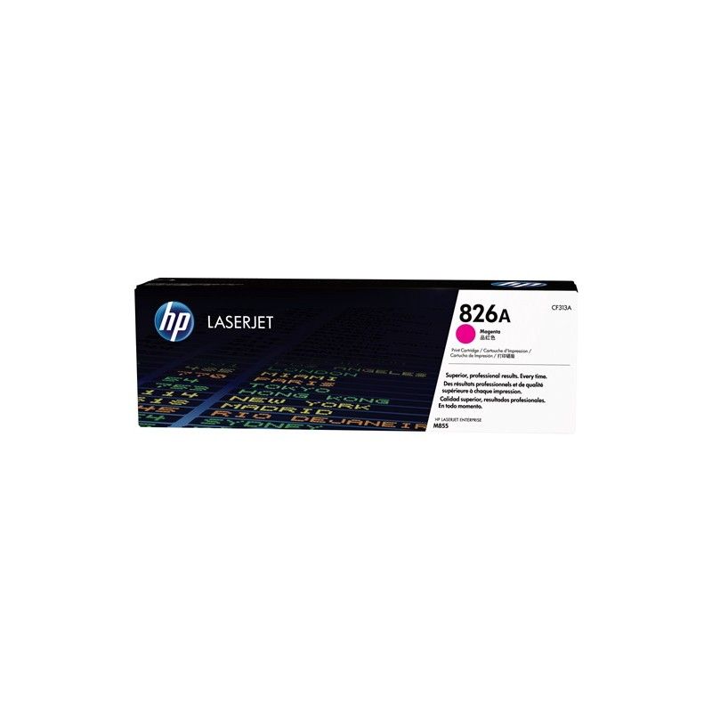 Cartucho original de tóner magenta HP 826A LaserJet - CF313A HP - 1