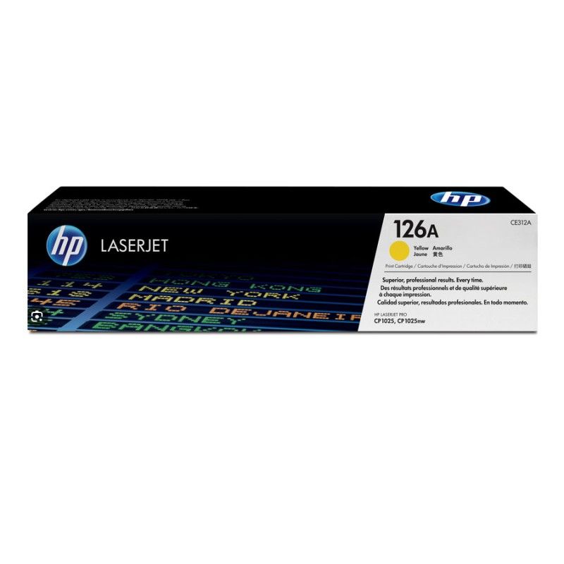 Tóner amarillo HP 126A LaserJet - CE312A HP - 1