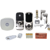 Kit de Hub con Cerradura-YALE-ASSA ABLOY-Con Manija-Código y apertura SMARTPHONE-Entrada micro USB-2 llaves - 89369 Yale - 1