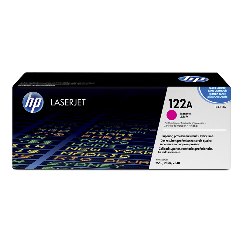 Toner Magenta Original LaserJet - Q3963A HP - 1