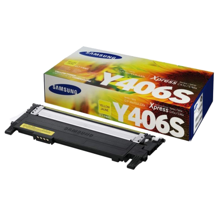 Toner Samsung CLT-Y406S Amarillo Original - SU467A Samsung - 1