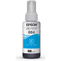 Botella De Tinta-Epson-Cyan-X70 Ml-Rendimiento de 6500 paginas-Secado instantáneo-Original - T664220-AL Epson - 1