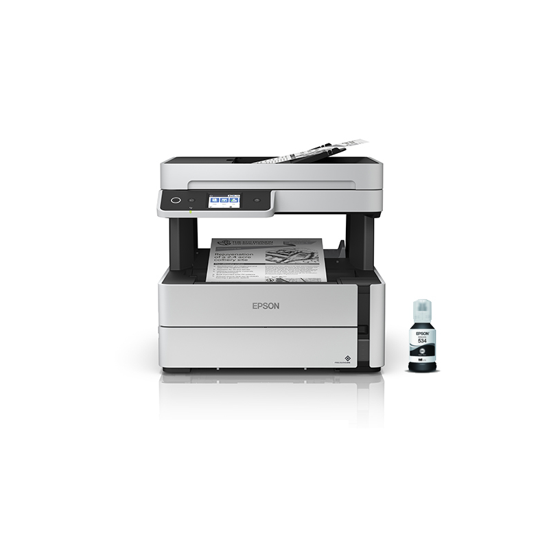 Impresora Multifuncional-Epson-EcoTank-inalámbrica-monocromática-hasta 11.000 páginas-39 páginas por minuto - C11CG92301 Epson -
