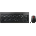 Combo Teclado-Lenovo-Inalámbrico-sin batería-color negro-Ratón incluido-Universal-Un receptor USB nano - 4X30M39482 Lenovo - 1