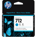 Cartucho de tinta-HP-cian-712-DesignJet-29 ml-Basada en colorantes-Inyección térmica de tinta HP - 712 - 3ED67A HP - 1