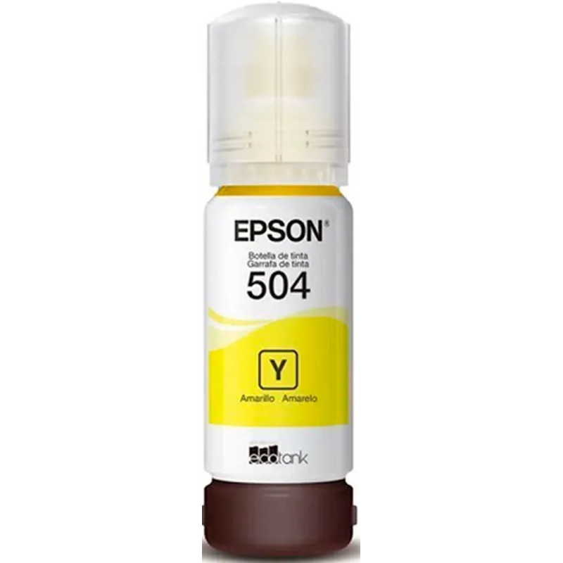 Botella de Tinta-Epson-Color Yellow-70 ml-Original-Nuevo-Hasta 6,000 paginas-15 x 4 x 4cm-EcoTank - T524420-AL Epson - 1