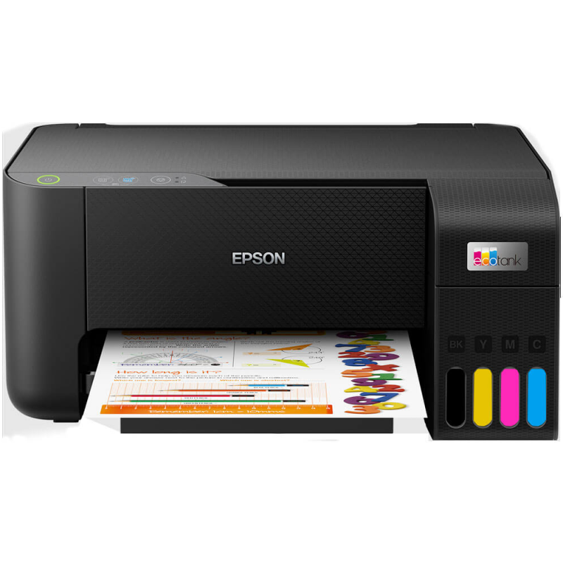 Impresora Multifuncional-Epson-Color Negro-EcoTank-Cable USB-600 dpi x 1.200 dpi-A4/Carta-Hasta  7.500 páginas - C11CJ68301 Epso