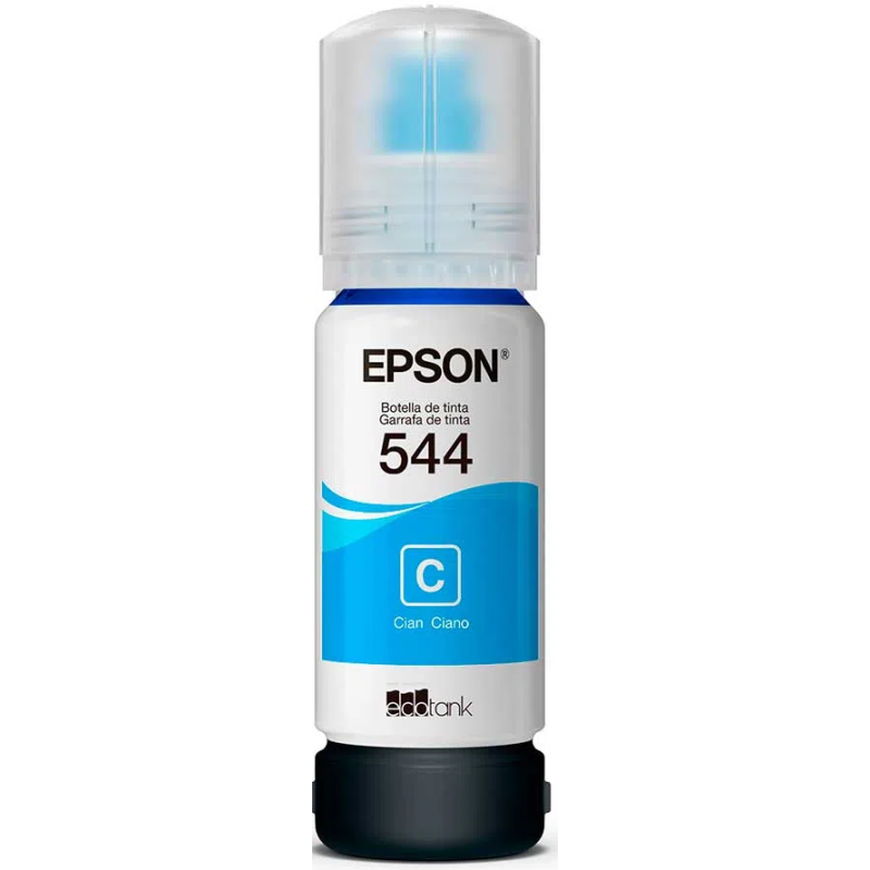 Botellas de Tinta-Epson-65 ML-Color cian-Nuevo-Original-Hasta 7.500 paginas-Inyección de Tinta - T544220-AL Epson - 1