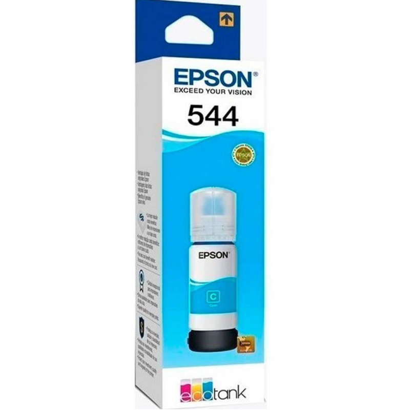 Botellas de Tinta-Epson-65 ML-Color cian-Nuevo-Original-Hasta 7.500 paginas-Inyección de Tinta - T544220-AL Epson - 2