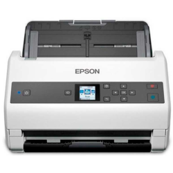 Escáner de Documentos-Epson-Dúplex-USB 3.0-Hasta 9.000 Páginas Diarias-Resolución de 1200 dpi-Color Blanco y Negro - B11B251201 