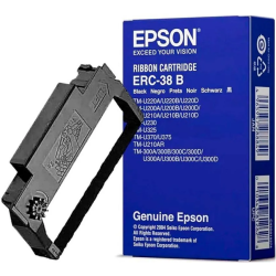 Cinta de Tela-Epson-Color Negro-Para Impresoras-Hasta 350 Paginas - ERC-38B